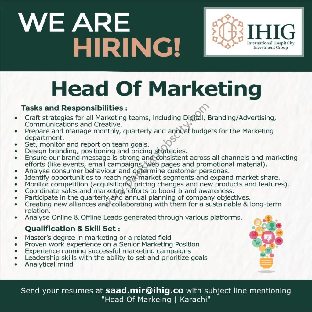 International Hospitality Investment Group IHIG Jobs 16 March 2021 1022x1024 