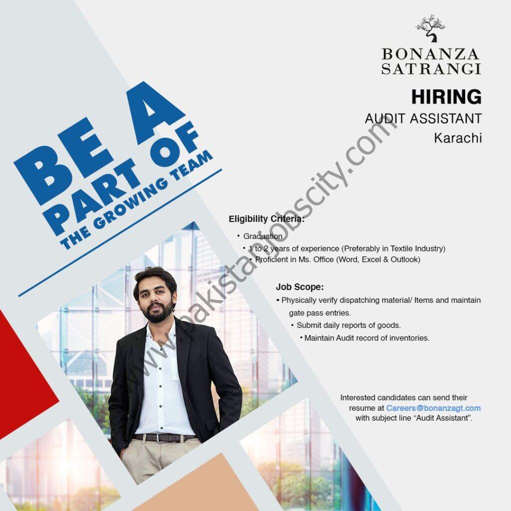 Bonanza Satrangi Pakistan Jobs 16 October 2021 01