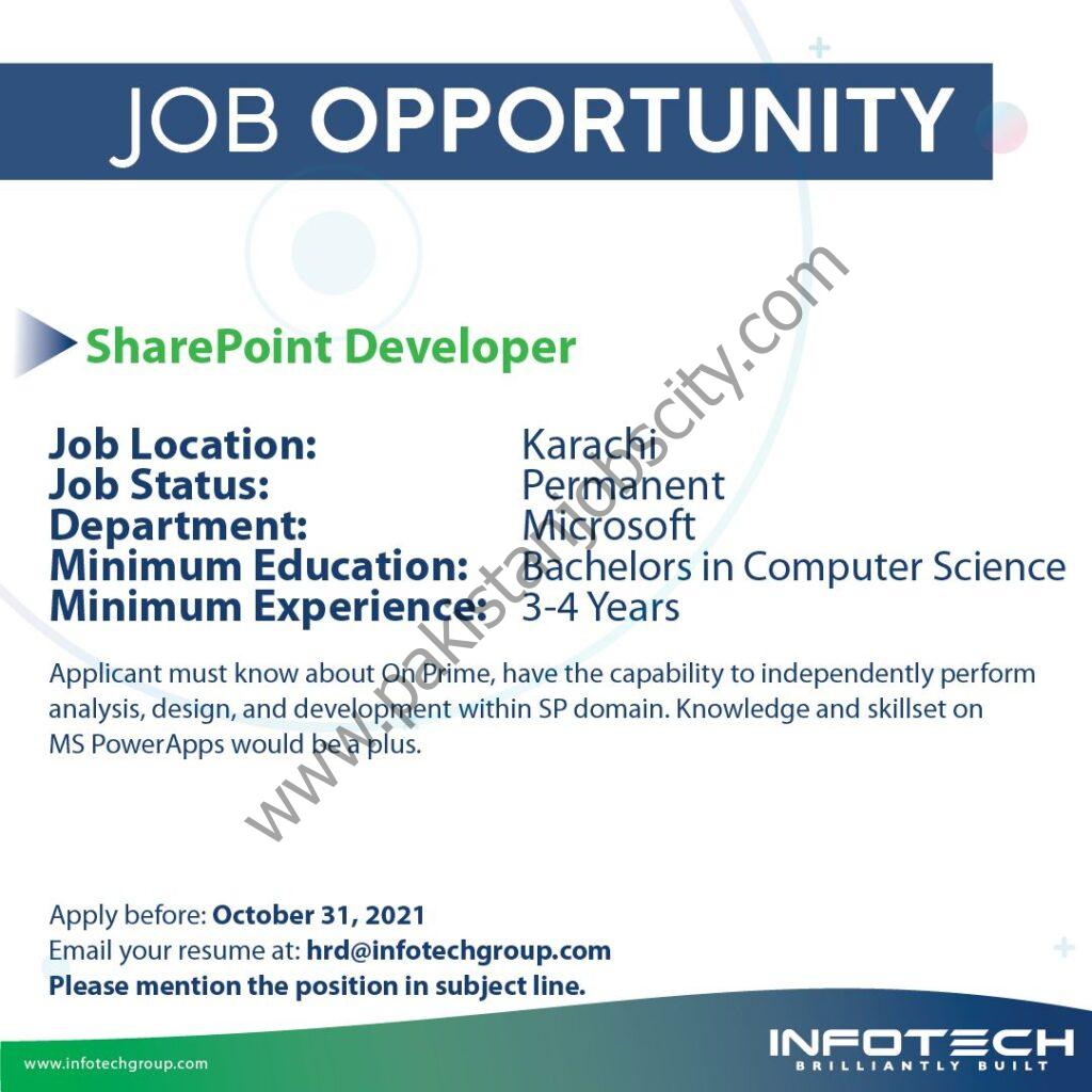 InfoTech Group Jobs 16 October 2021 01
