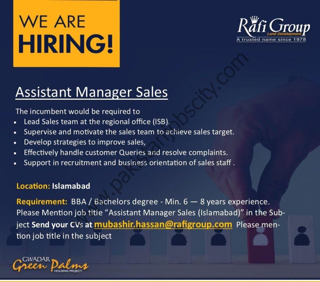 Rafi Group Jobs 30 October 2021 01