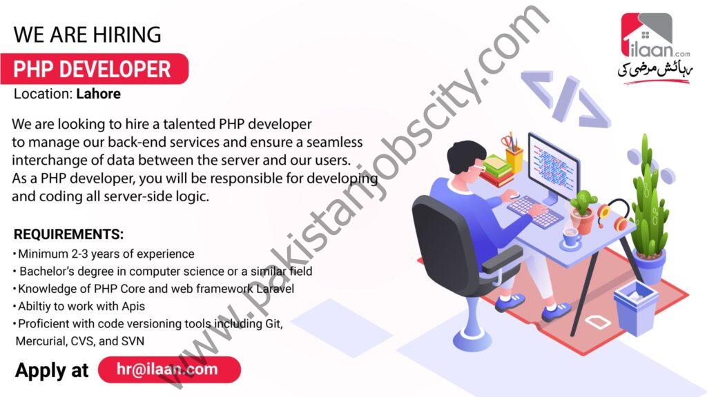 ilaan Jobs PHP Developer