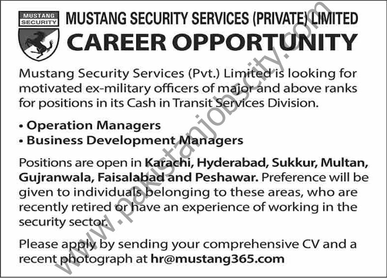 Mustang Security Services Pvt Ltd Jobs 12 December 2021 Dawn 01