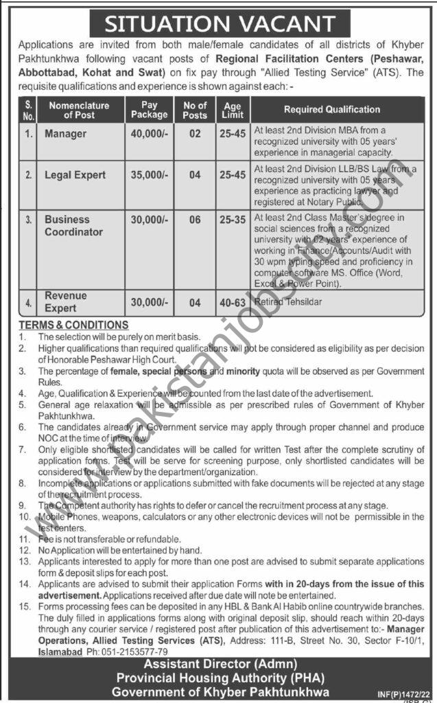 Provincial Housing Authority PHA Jobs 13 March 2022 Dawn 01
