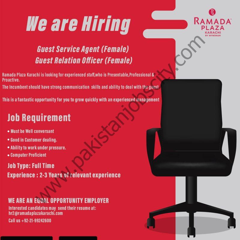 Ramada Plaza Karachi Jobs November 2022 1