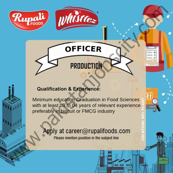 Rupali Foods Limited RFL Jobs November 2022 2