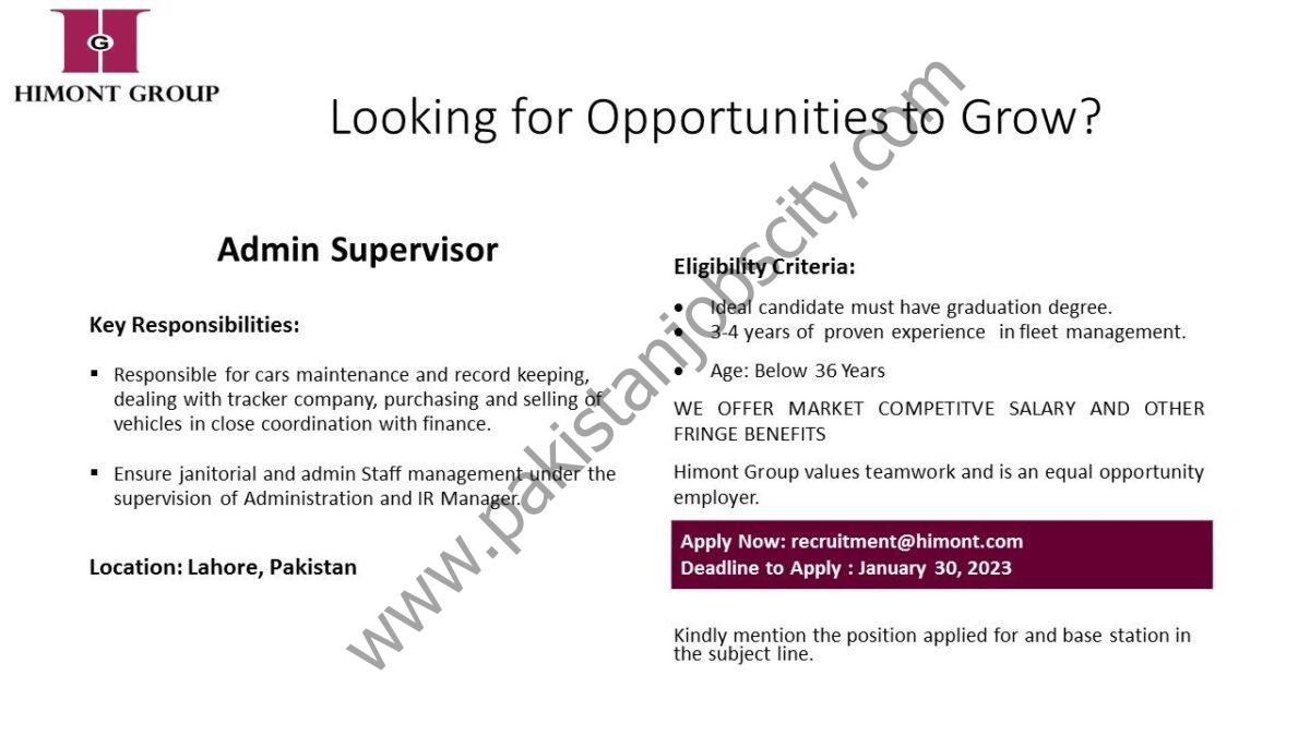 Himont Group Jobs 02 January 2022 1