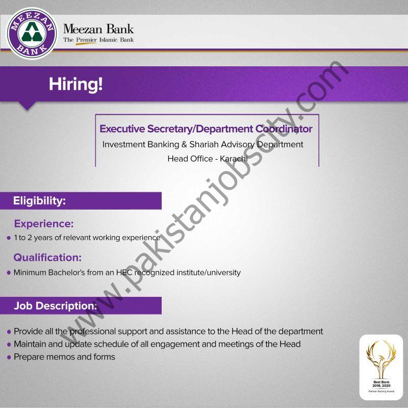 Meezan Bank Limited Jobs January 2023 1