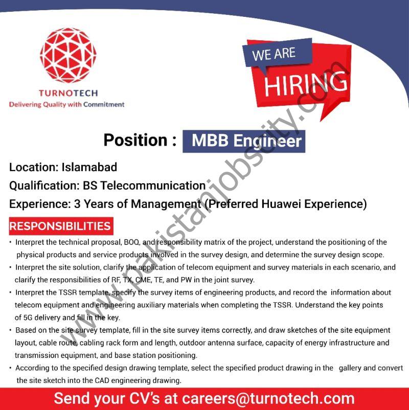 Turnotech Inc Jobs MBB Engineers 1