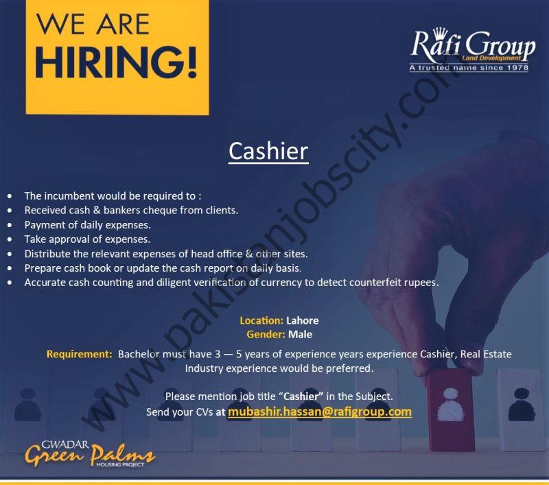 Rafi Group Jobs Cashier 1