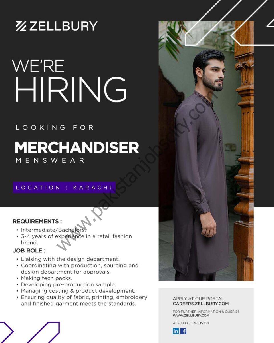 Zellbury Pakistan Jobs November 2023 1