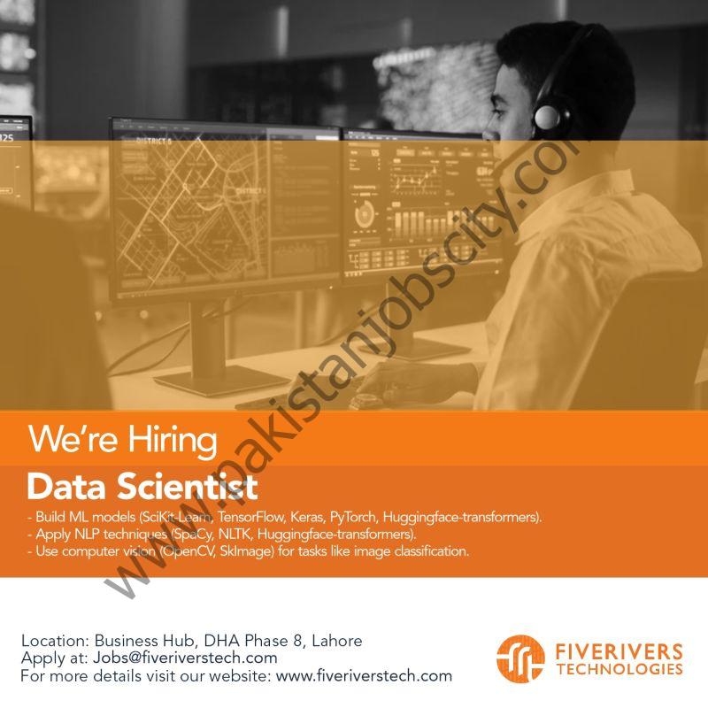 FiveRivers Technologies Jobs Data Scientist 1