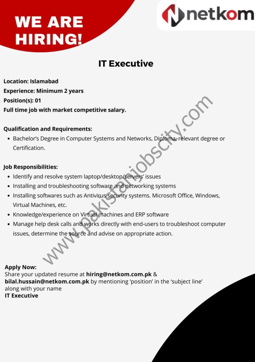 Netkom Technologies Pvt Ltd Jobs March 2024 4