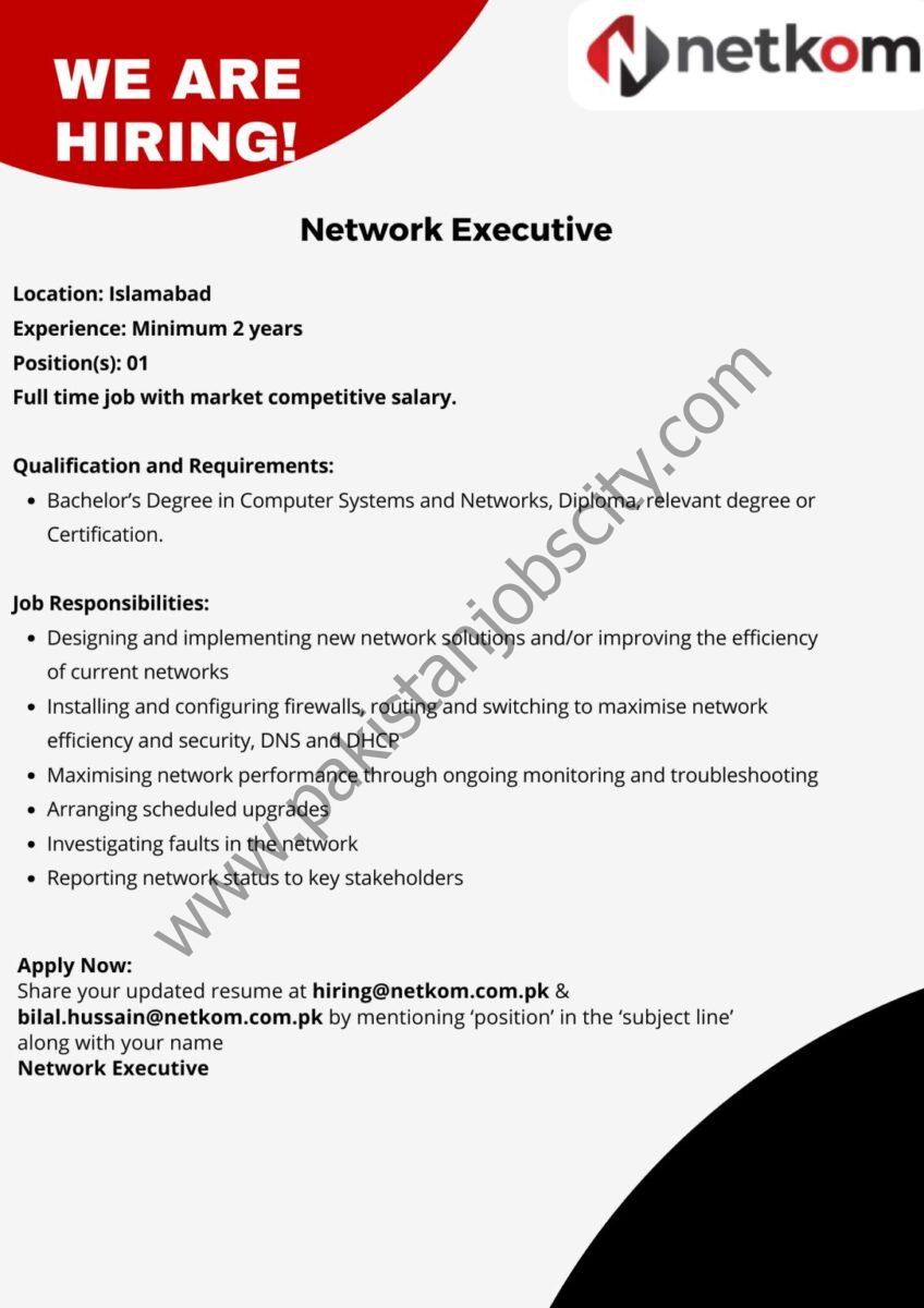 Netkom Technologies Pvt Ltd Jobs March 2024 3