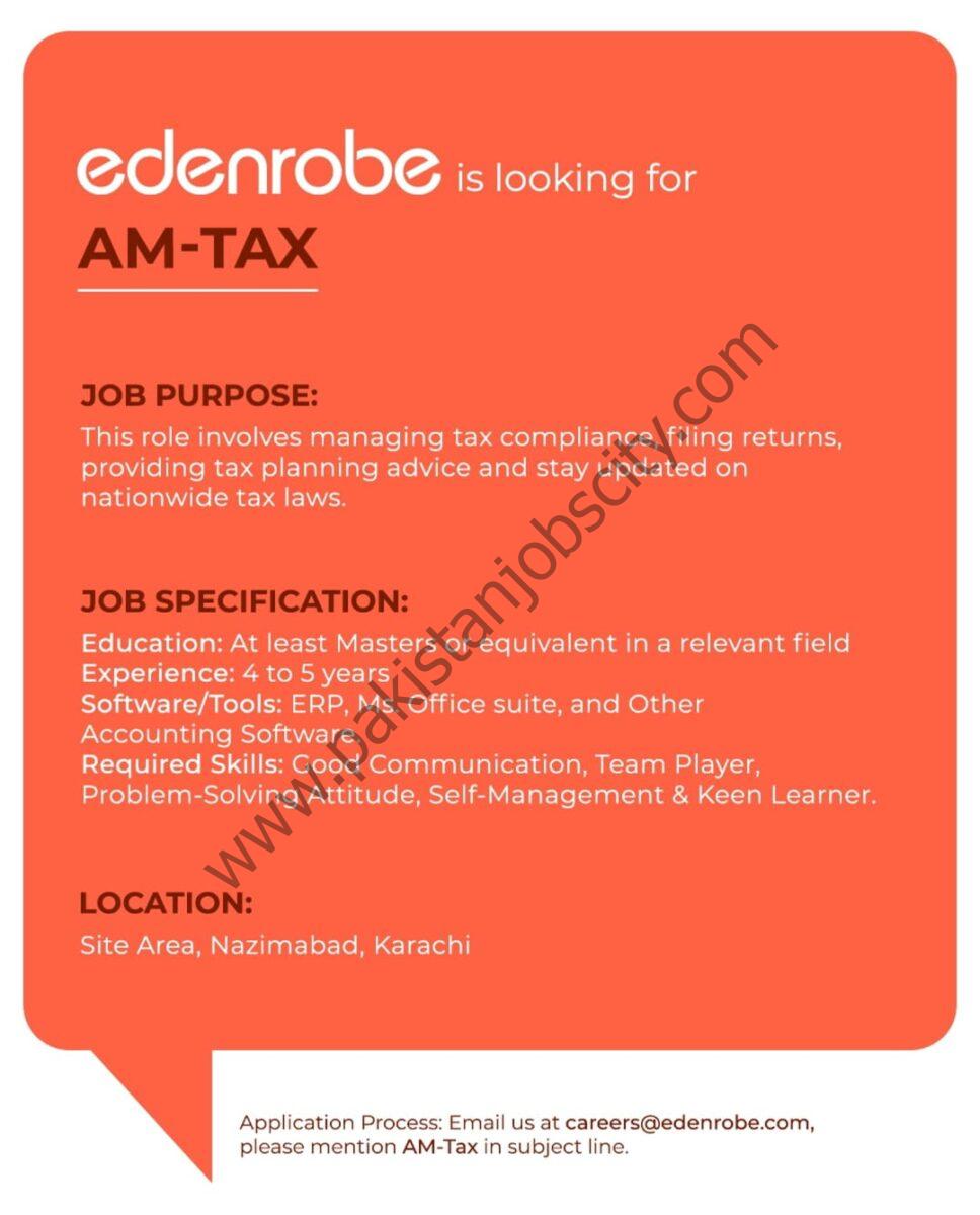 Edenrobe Jobs March 2024 3