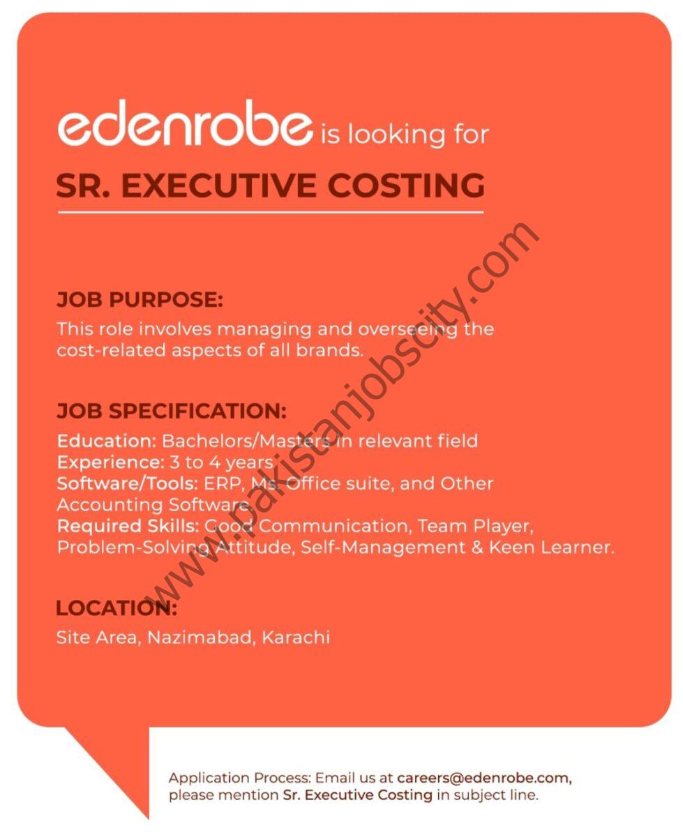 Edenrobe Jobs March 2024 1