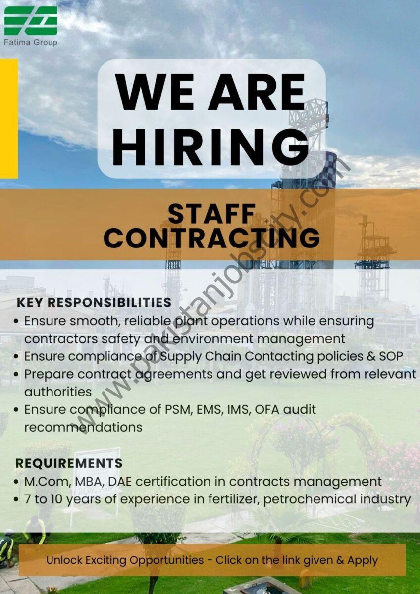 Fatima Group Jobs Staff Contracting 1