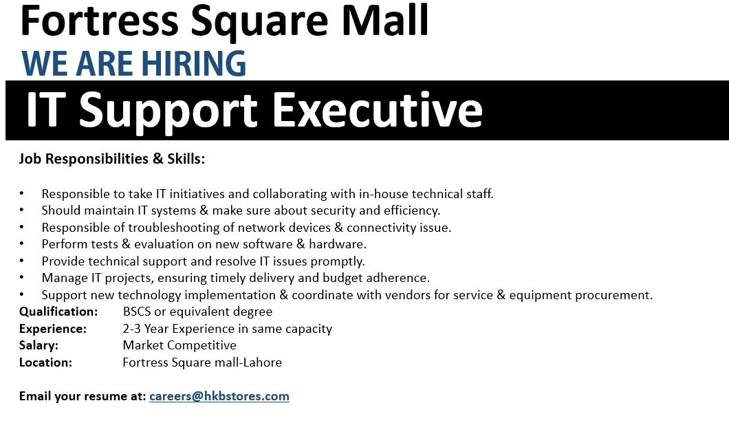 Beechtree Jobs IT Support Executive 1
