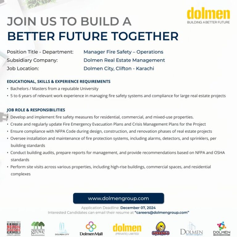 Dolmen Group Jobs October 2024