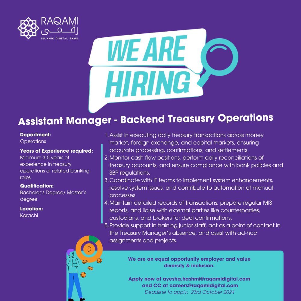 Raqami Islamic Digital Bank Jobs October 2024 1
