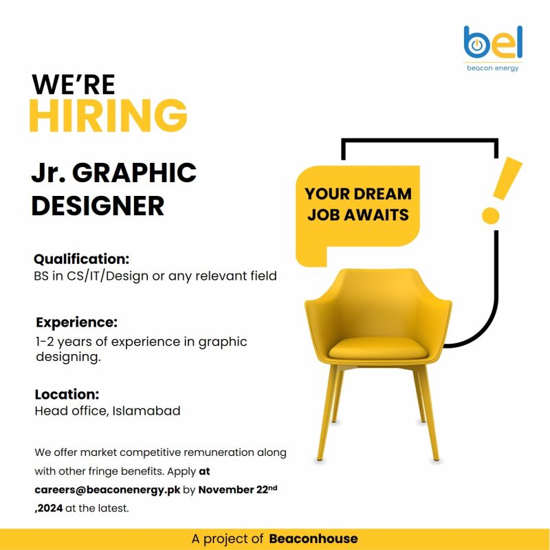 Beacon Energy Limited Jobs Jr Graphic Designer 1