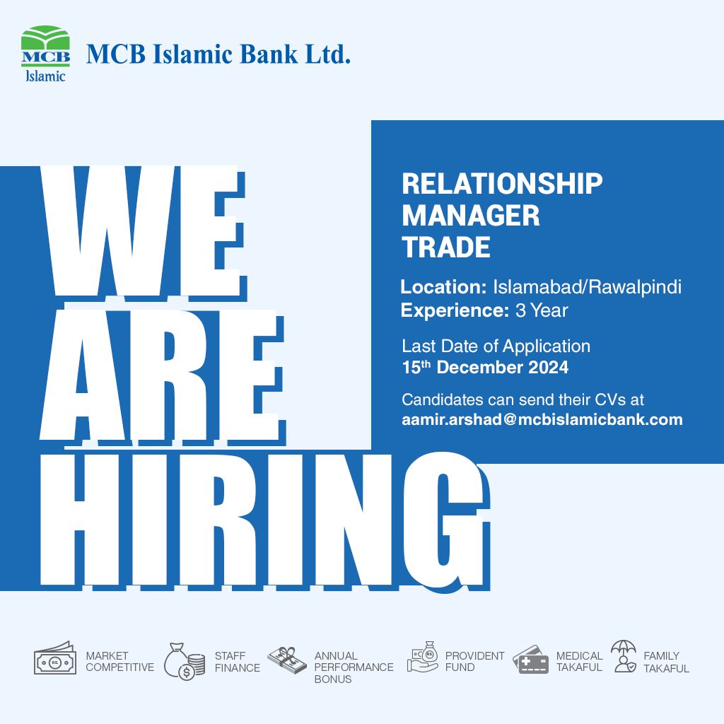 MCB Islamic Bank Jobs December 2024 2