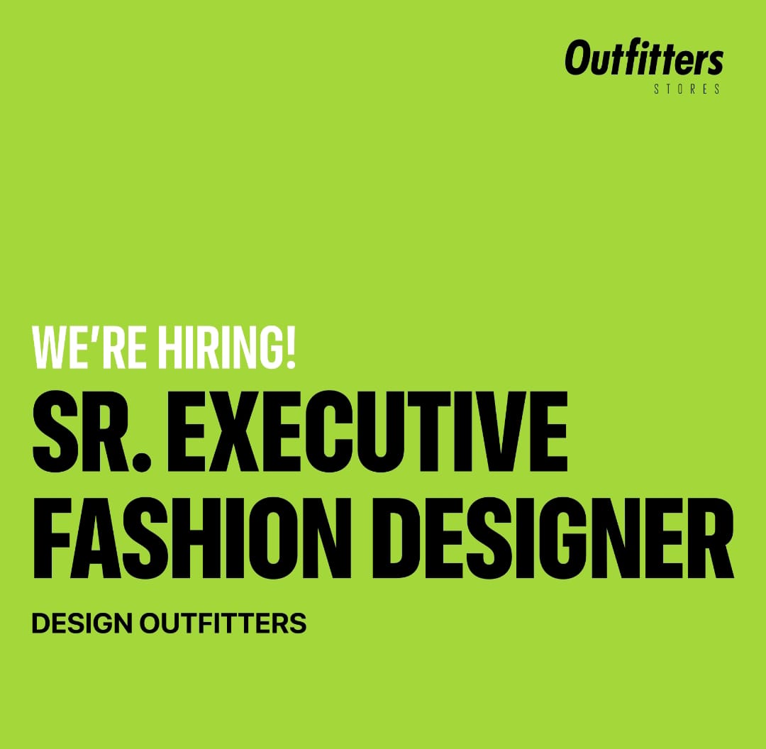 Outfitters Stores Pvt Ltd Jobs Sr Executive Fashion Designer 2