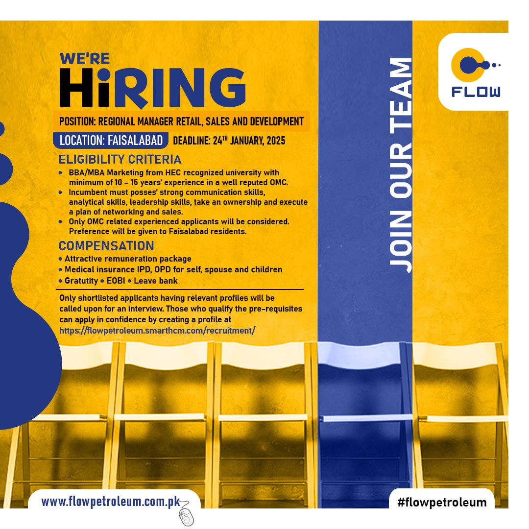 Flow Petroleum Pvt Ltd Jobs Regional Manager Retail 1
