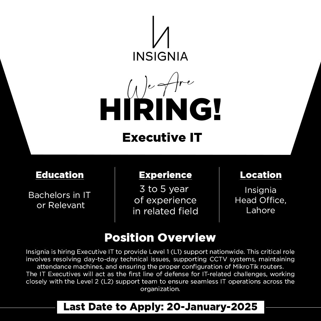 InSignia Jobs January 2025 3