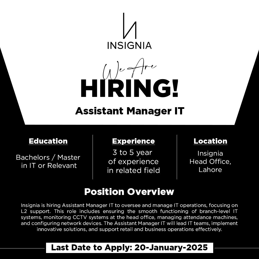 InSignia Jobs January 2025 1