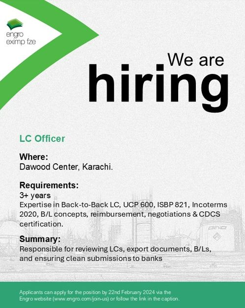 Engro Corporation Limited Jobs February 2024 1