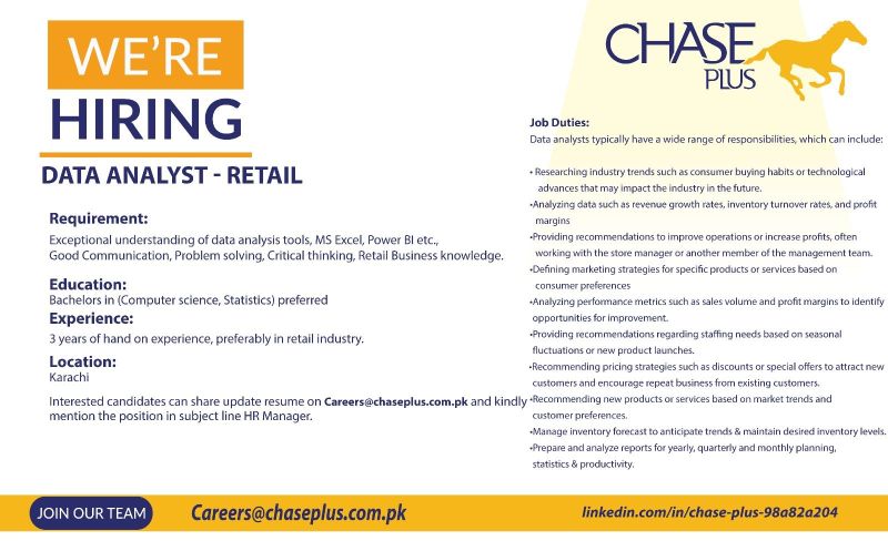 Chase Plus Jobs March 2025 1