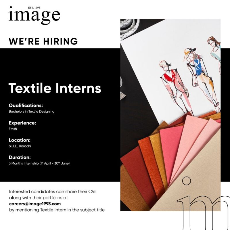 Image Pakistan Limited Jobs Textile Design Intern 1