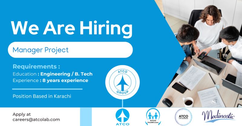 ATCO Laboratories Jobs Manager Project 1