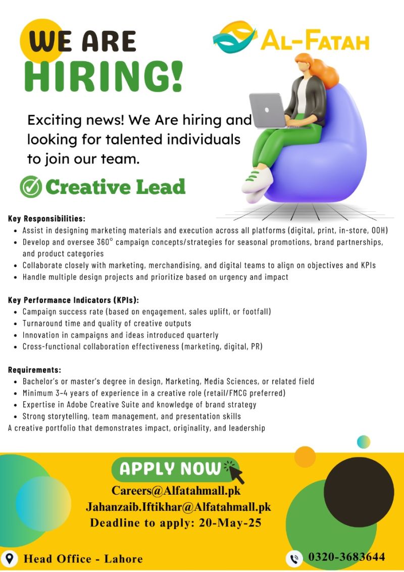 Alfatah Shopping Mall Jobs May 2025 1