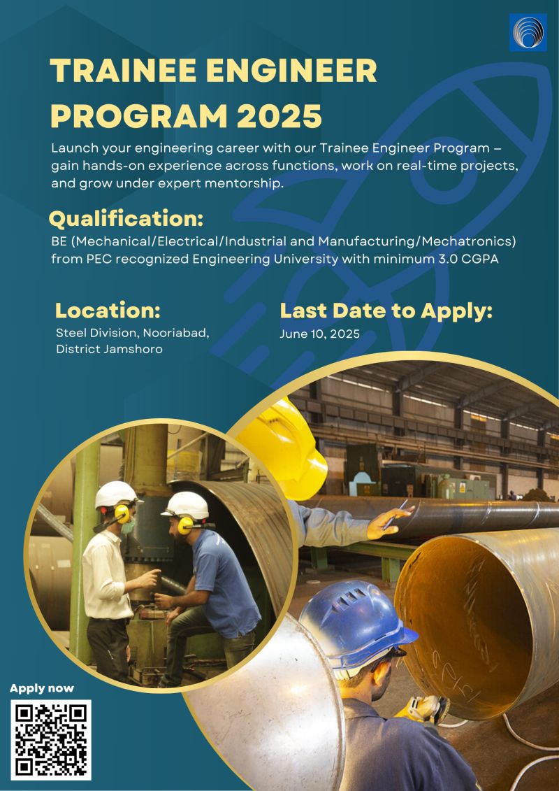 Crescent Steel & Allied Products Limited Trainee Program 2025 2