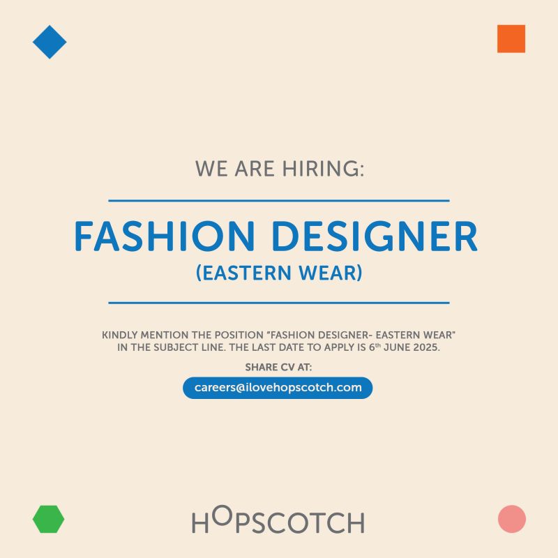 Hopscotch Jobs Fashion Designer 1