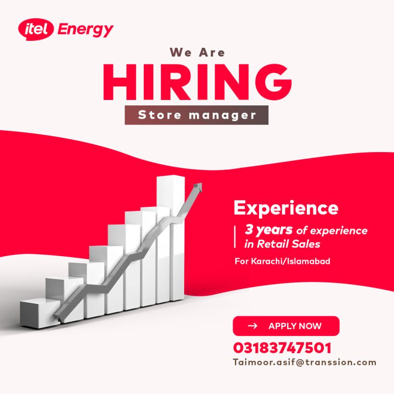 Itel Energy Jobs Retail Store Energy 1