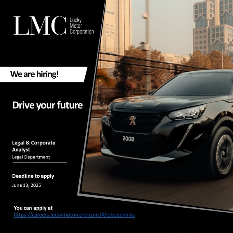 Lucky Motor Corporation LMC Jobs June 2025 1