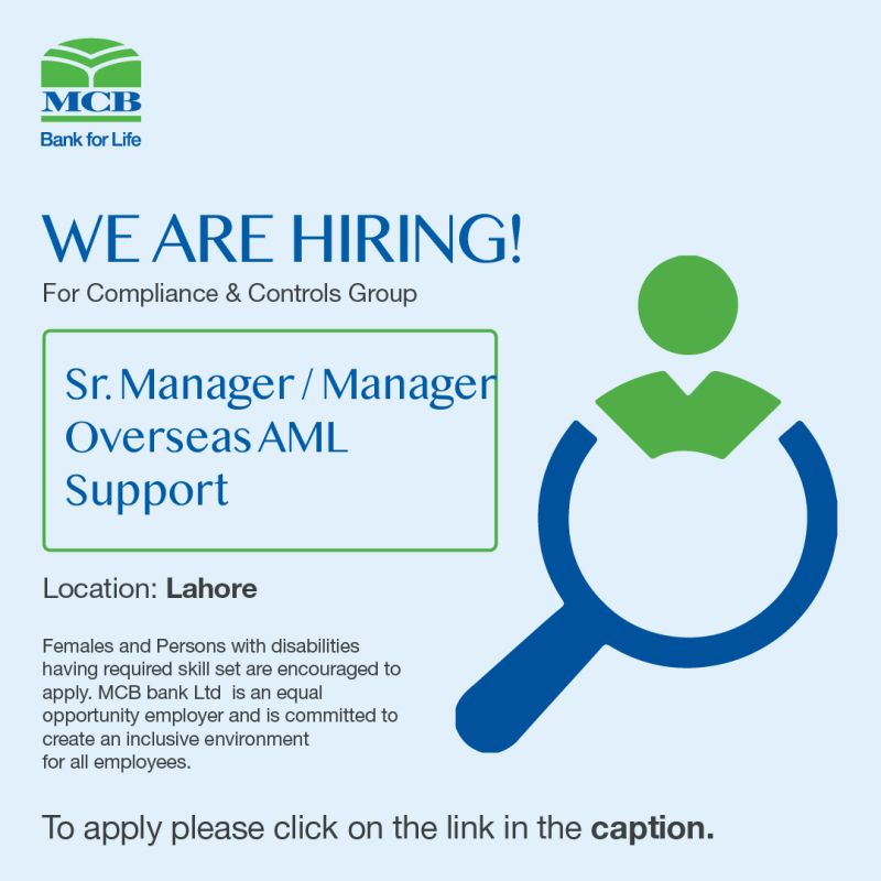MCB Bank Jobs May 2025 1