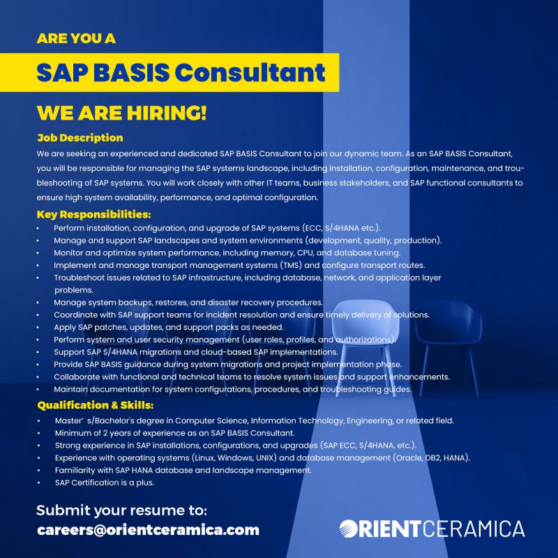 Orient Ceramics Jobs May 2025 1