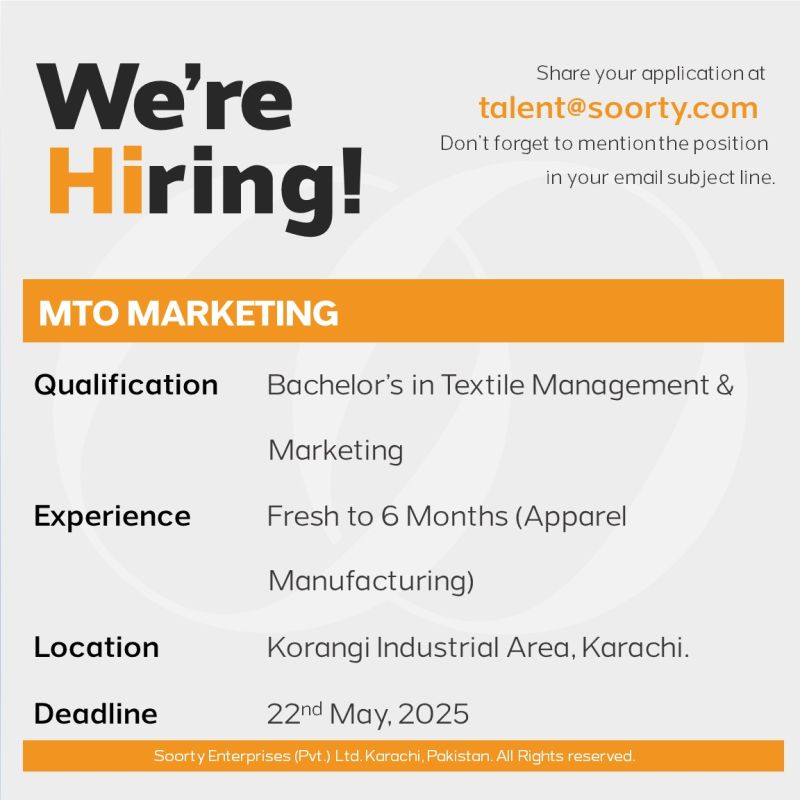 Soorty Enterprises Pvt Ltd Jobs MTO Marketing 1