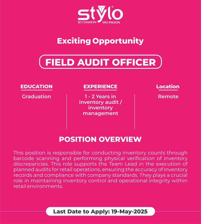 Stylo Pvt Ltd Jobs May 20252 2