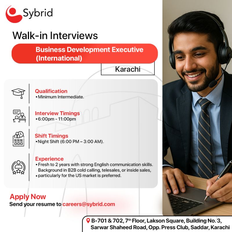 Sybrid Pvt Ltd Jobs Business Development Executives 1