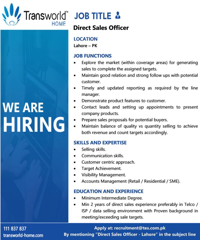 Transworld Home Jobs May 2025 1