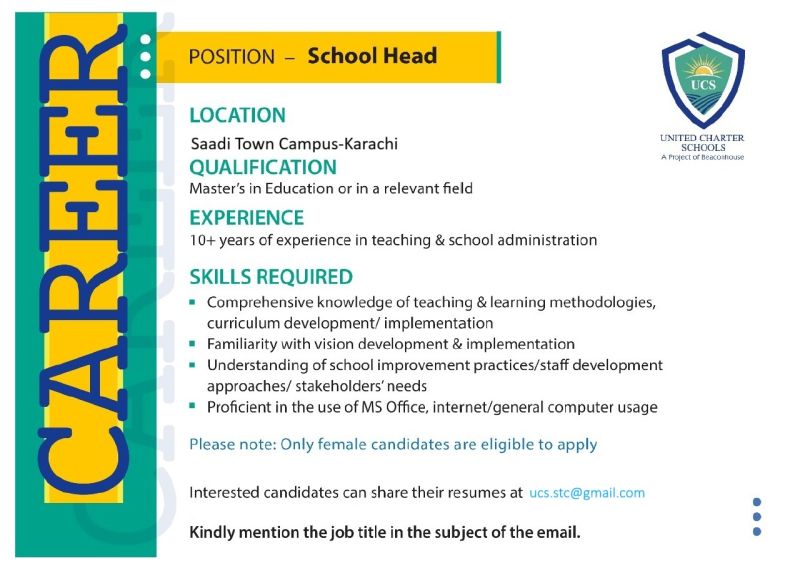 United Charter Schools Jobs May 2025 1