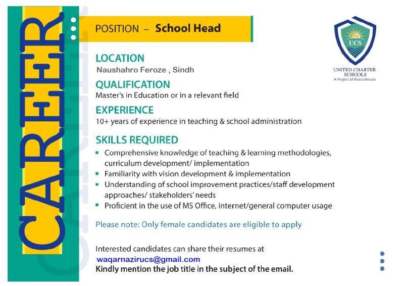 United Charter Schools Jobs May 2025 3