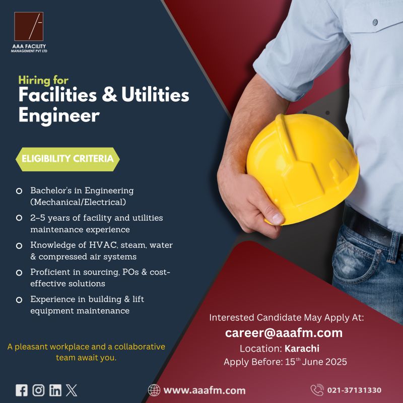 AAA Facility Management Jobs June 2025 1