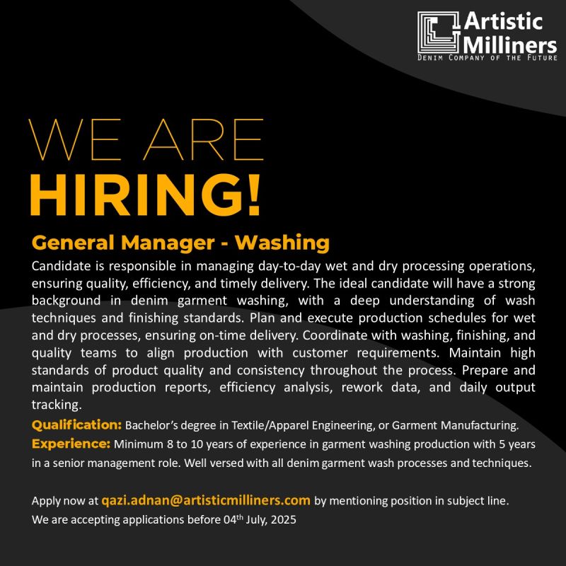 Artistic Milliners Pvt Ltd Jobs July 2025 1