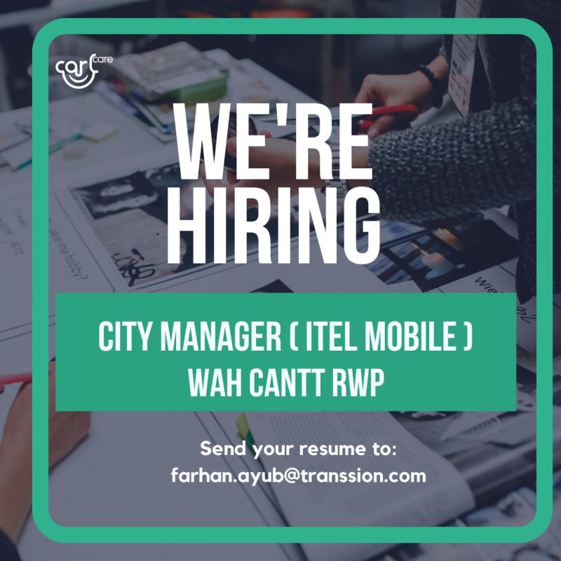 Carl Care Solutions Pvt Ltd Jobs City Manager 1