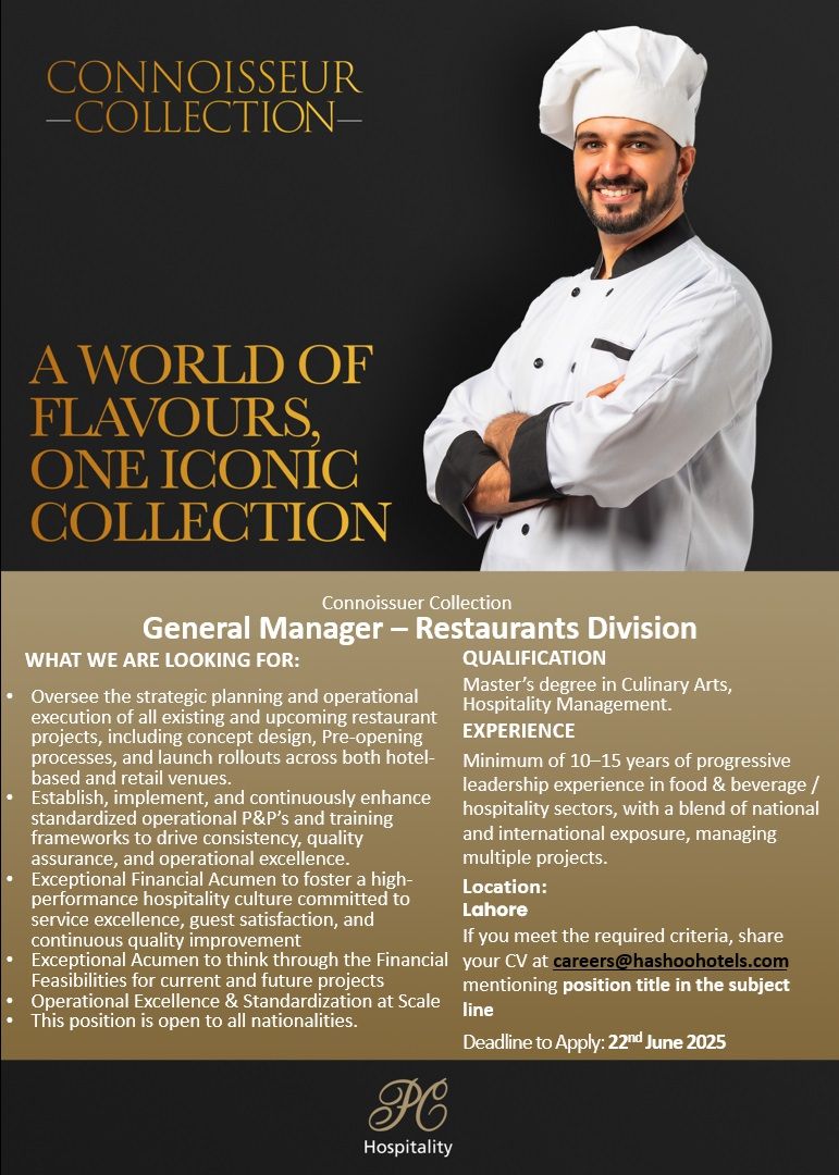 Hashoo Hotels Jobs General Manager 1